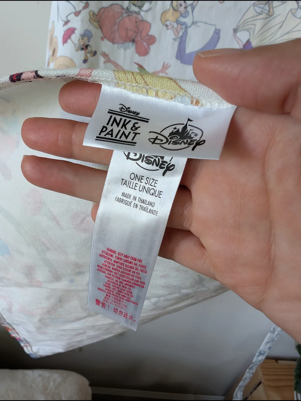 Disney Parks Ink & Paint Collection Apron